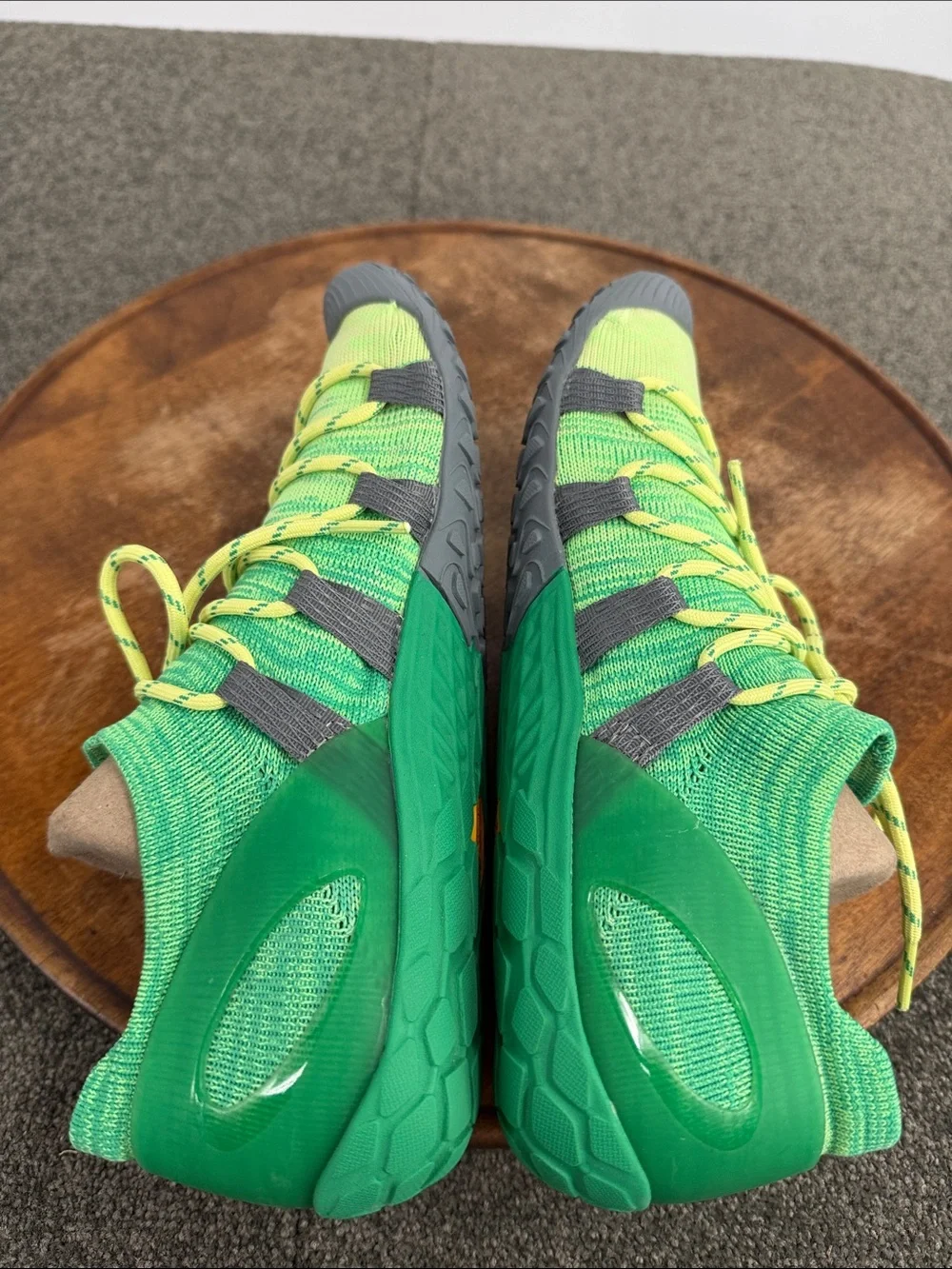 Merrell Shoes Wm 8.5 Sunny Lime Beetle Barefoot Trail Green Yellow Vibram